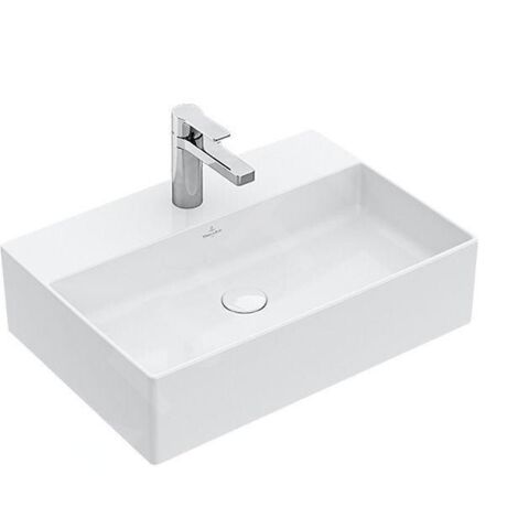 Vasque à poser VILLEROY ET BOCH Memento 2.0 blanc ceramicplus 50 x 42 cm
