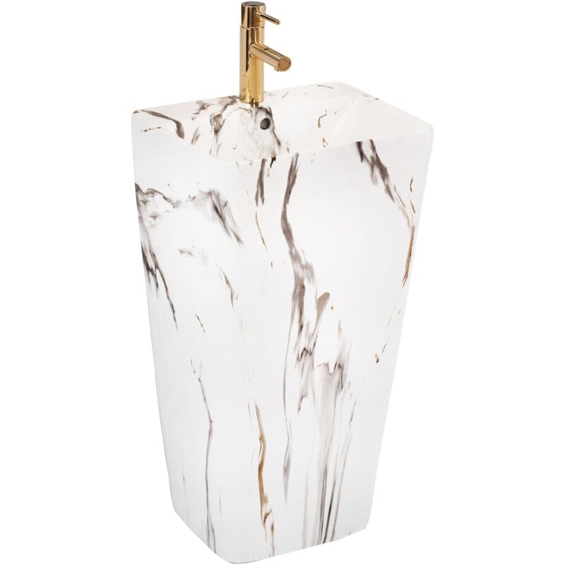 Vasque autoportante en céramique aris