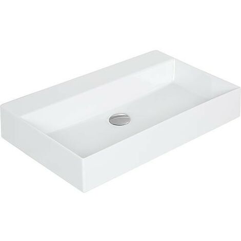 Vasque Elayla BxHxT:910x150x460mm avec 1 lavabo sans trou robinet
