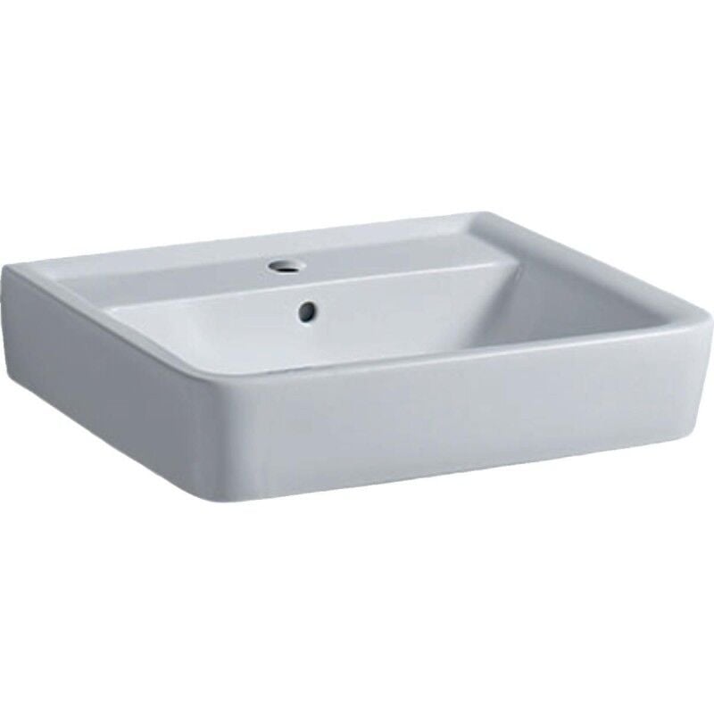 Vasque Lavabo Plan Geberit Renova Céramique Blanc 600x480mm - 222260000
