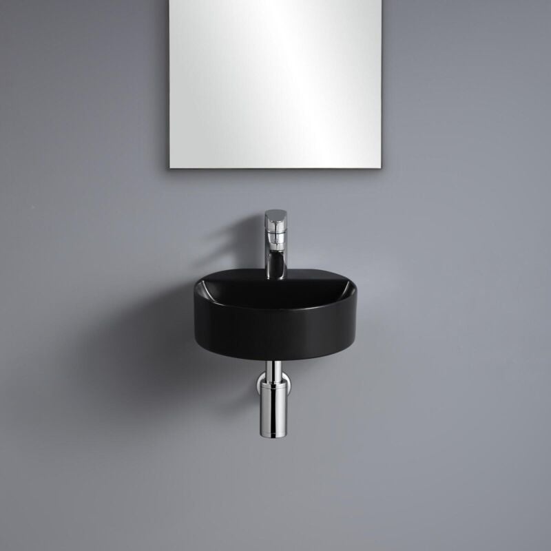 Mob-in - Vasque lave-mains suspendue ronde rollo