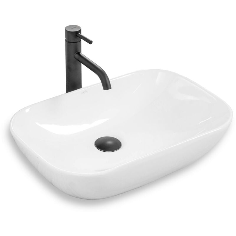 REA - vasque à poser lavabo claudia 9447 white