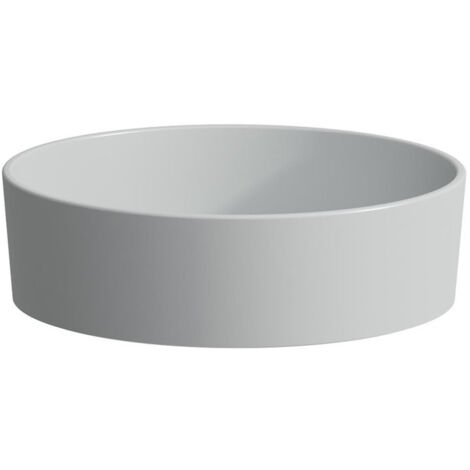Vasque pour lavabo KARTELL 420 x 420 x 135 mm, sans trop-plein, sans gris LAUFEN