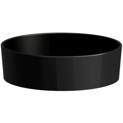 Vasque pour lavabo KARTELL 420 x 420 x 135 mm, sans trop-plein, sans LAUFEN noir