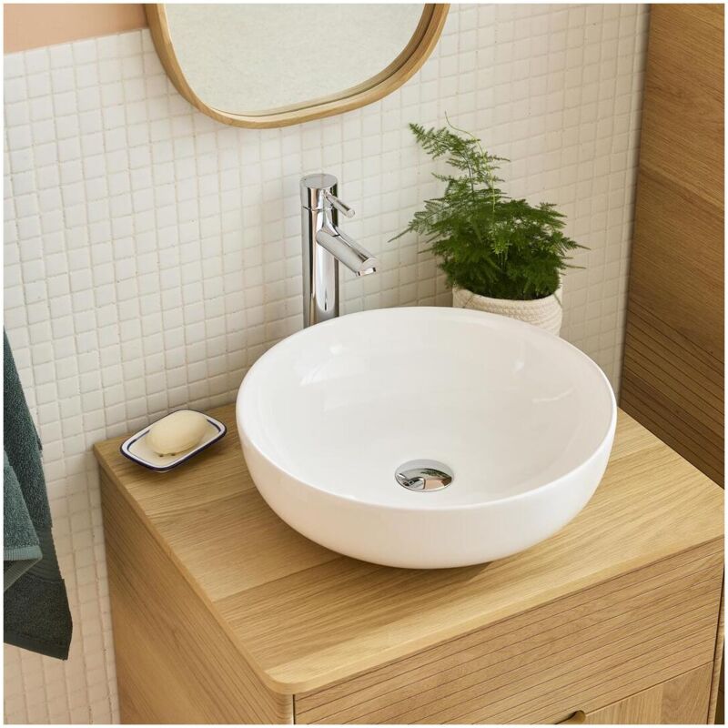 Vasque à poser ronde sacha 42x42cm