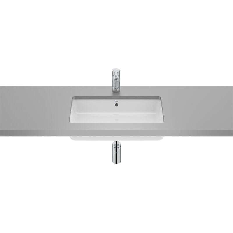 Roca - Vasque 'The Gap square' à encastrer par-dessous 600x400 mm