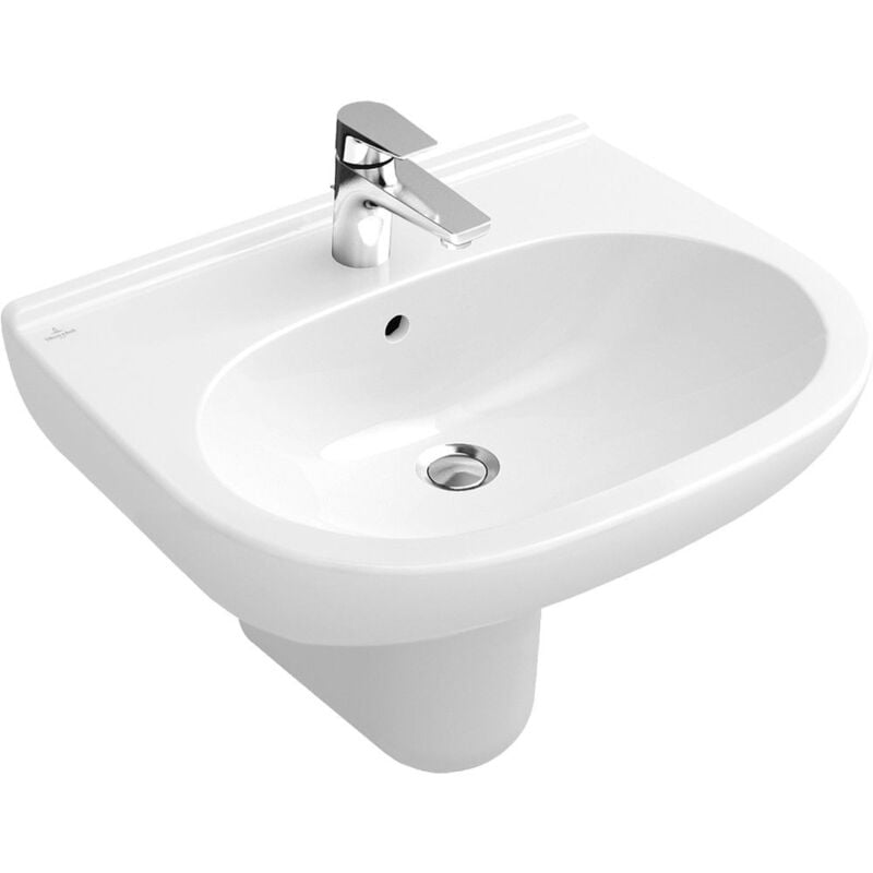 Villeroy&boch - Vasque v+b O.Novo avec trop-plein, 650x510mm, blanc