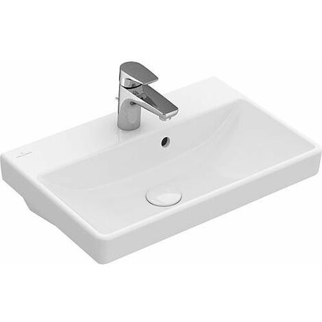 Vasque VetB Avento 550x370x155, trop-plein, blanc