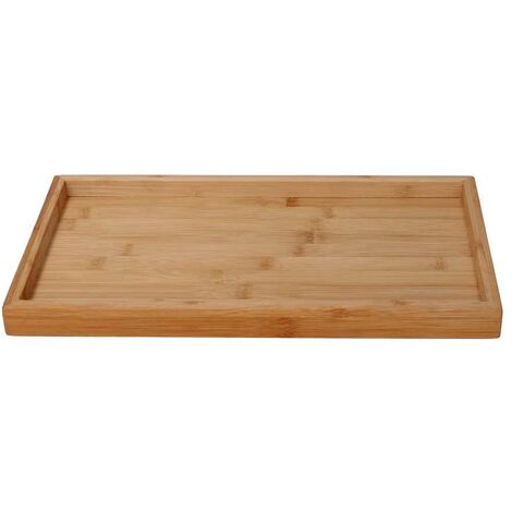 Vassoio bambù naturale rettangolare cm 40x25h2