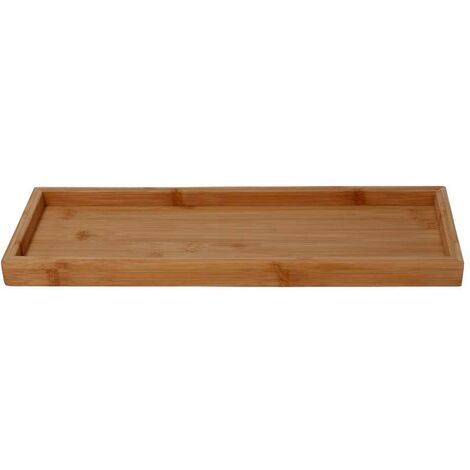 Vassoio bambù naturale rettangolare cm 50x17h2