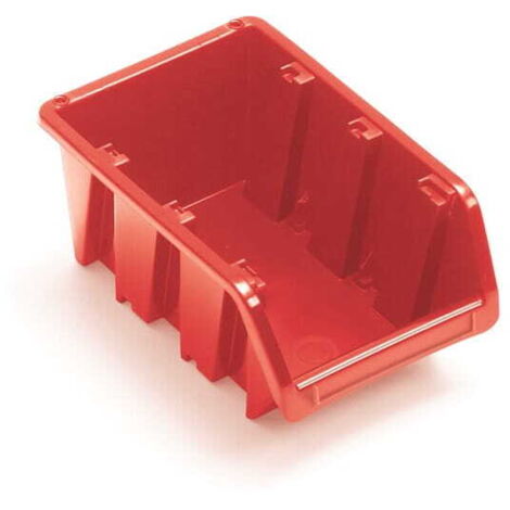 Vassoio da officina 9x12x19,5cm Rosso pratico e resistente
