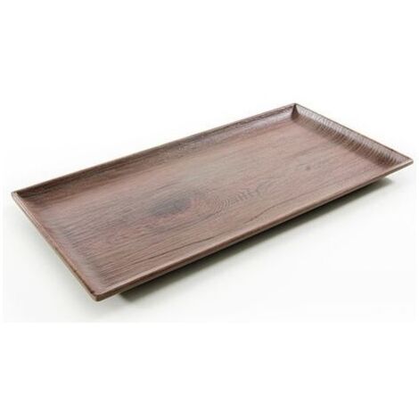 Vassoio da vetrina in melamina 30x15 Woody Baker
