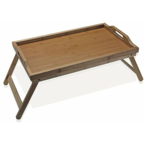 Vassoio de letto pieghevole versa bambù (30 x 23 x 50 cm)