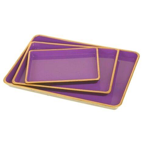 Vassoio di Design grande Viola 31,5x21,5cm