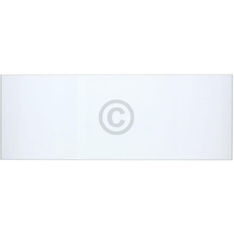 Vassoio di vetro su serbatoio vegetale compatibile con Gorenje 610223 470 x 174 mm in frigorifero