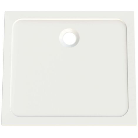 Vassoio doccia design bianco 90x80x3cm