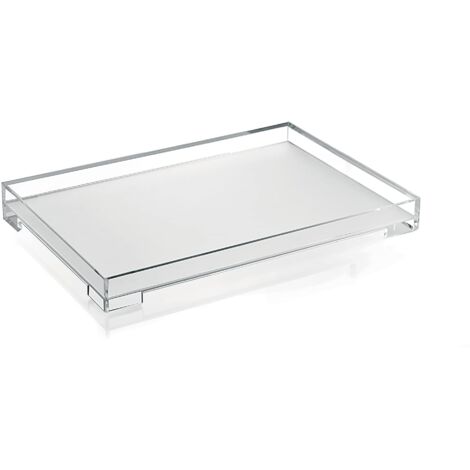 Vassoio Essence 46x32x5 cm trasparente