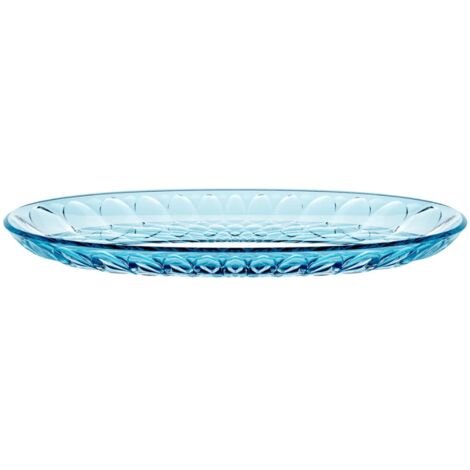 VASSOIO OVALE PICCOLO 'VANITY' AZZURRO GUZZINI
