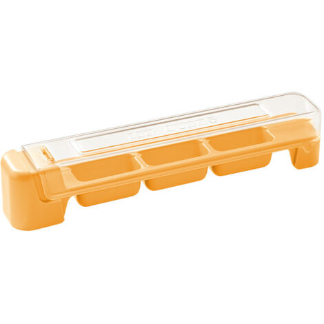 Vassoio per cubetti di ghiaccio pressato, coperchio per stampo per ghiaccio, design del coperchio ermetico, ottimo per cocktail, caffè, whisky, frutta, cubetti di ghiaccio grandi, facile da riporre, o