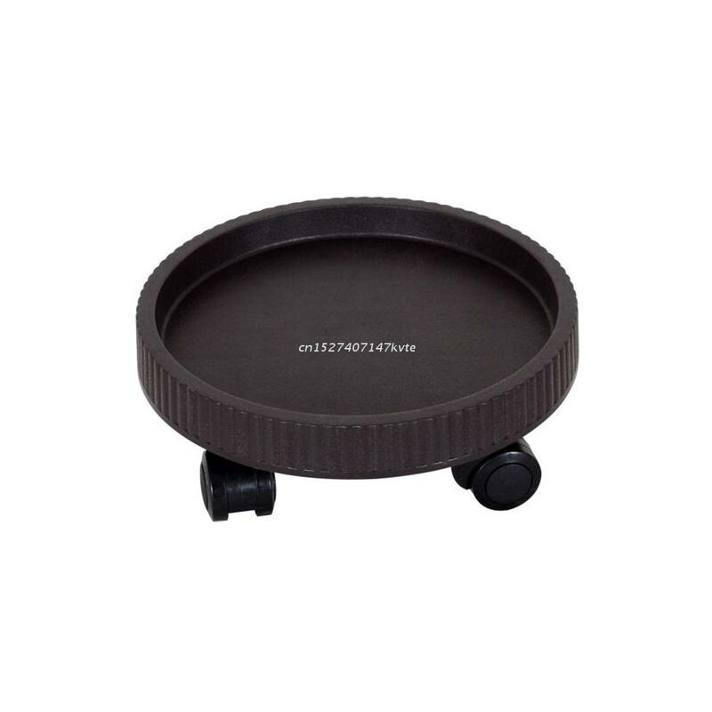 Vassoio per vasi da fiori durevole con rulli