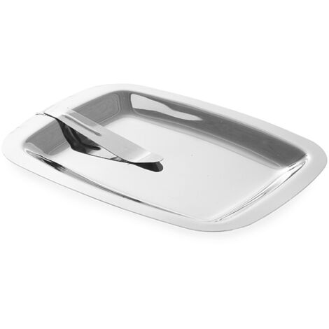 Vassoio porta banconote in acciaio inox, set da 3 - Hendi 595206