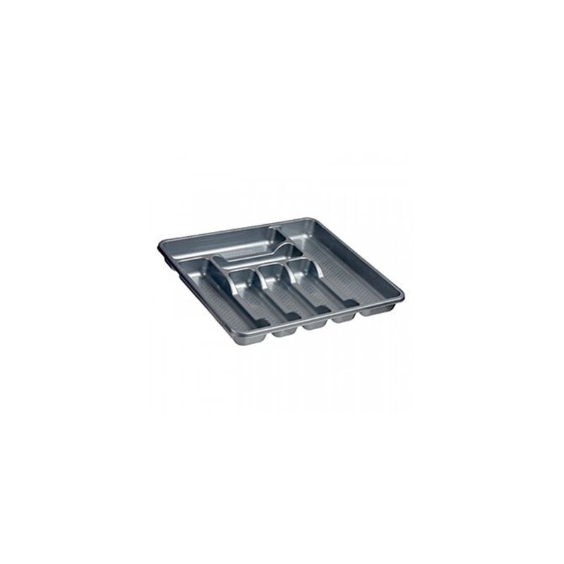 Vassoio portaposate in plastica 7 pezzi grandi 42x38x4,7cm 83187 kinvara