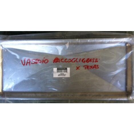 Vassoio raccogli grassi per bbq texas