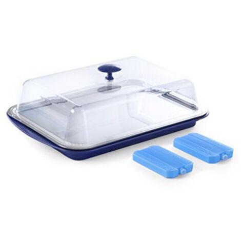 Vassoio refrigerante con coperchio 43x29cm - Hendi 424155