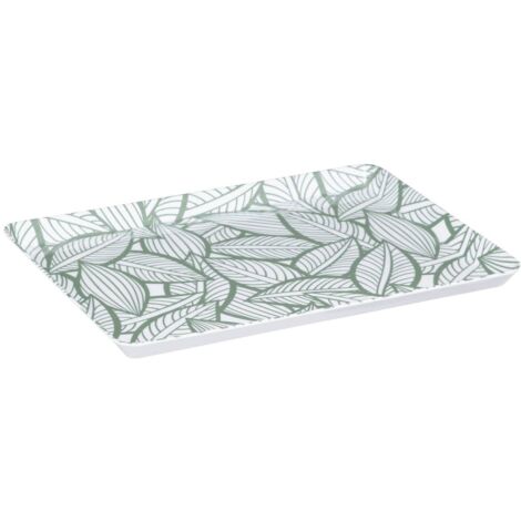 Vassoio rettangolare 30x22cm con piante - 5five