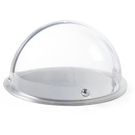 Vassoio rotondo in acciaio inox con coperchio RollTop, diametro 380 mm - Hendi 424001
