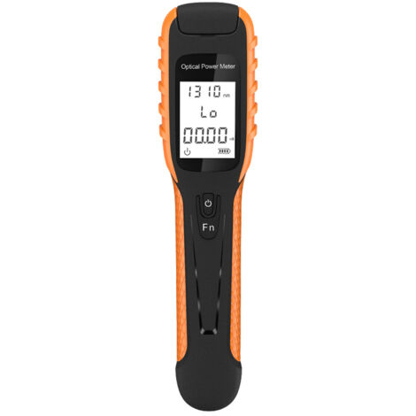 Vatímetro óptico de alta precisión  Detector de fibra recargable  9 longitudes de onda con reconocimiento de frecuencia  Lámpara LED integrada  Autocalibración  Para instaladores de redes