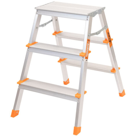 Vaunt 3 Tread Step Stool Mini Step Ladder Lightweight Step Up Platform V2002026