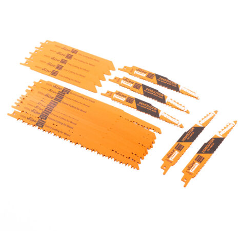 Vaunt Recip Saw Blade Set Wood Metal & Demolition Assorted Pack of 20 V1353011