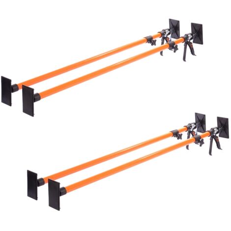 Vaunt Telescopic Drywall Support Bars X4 Poles 2895mm 30kg Max Load V1453001