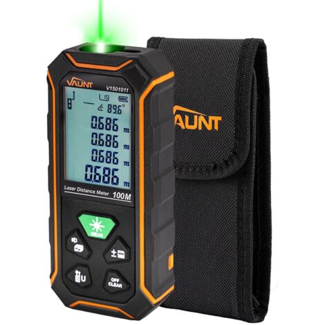 Vaunt V1501011 Professional Green Laser Distance Measure 100m Replaces V1501007