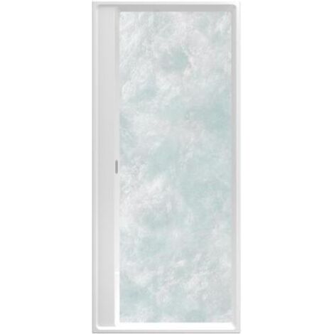 VB Baignoire Collaro 1600x750x620mm rectangulaire avec système CC TP1 Blanc Pierre