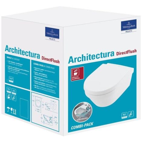 V&B Combi-Pack ARCHITECTURA DirectFlush we C+