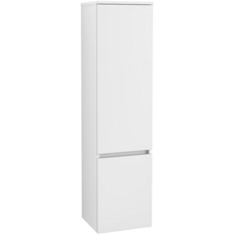 V&B Hochschrank Legato 40x155x35cm, Anschlag rechts, White Matt