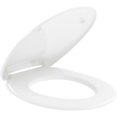 VB WC-Sitz Newo 363x445x49mm Oval Weiß Alpin