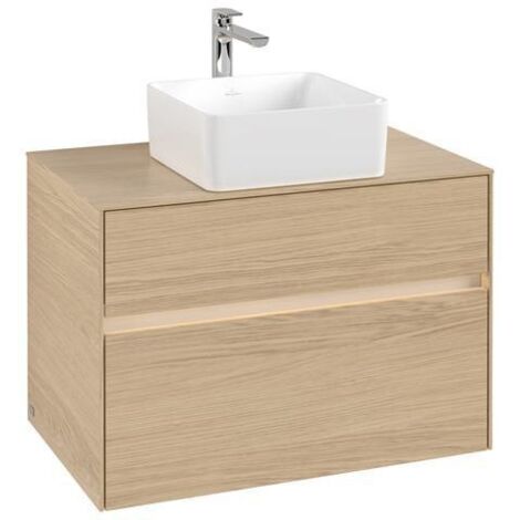 VB WTUS Collaro C037B0 800x548x500mm avec 2 tiroirs, WT en bois Nordic Oak
