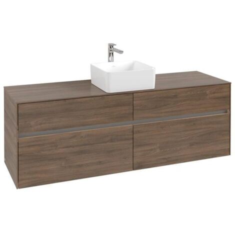 VB WTUS Collaro C049B0 1600x548x500mm avec 4 tiroirs WT en chêne Arizona