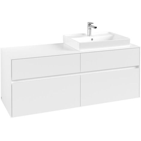 VB WTUS Collaro C08600 1400x548x500mm 4 pièces WT re Blanc Mat