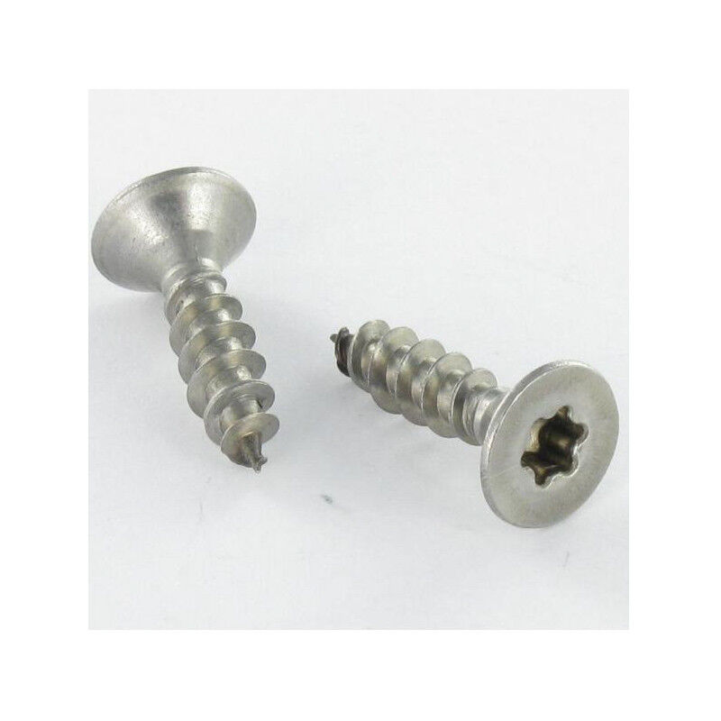 Vba Vis bois agglo Inox A2 Tête fraisée tf 3X30 Filetage total torx T10-800 pièces