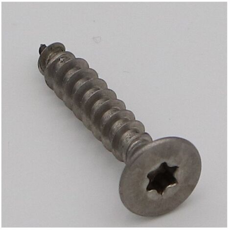 VBA Vis bois agglo Tête fraisée TF TORX T25 5X90 Filetage total Inox A2-30 pièces