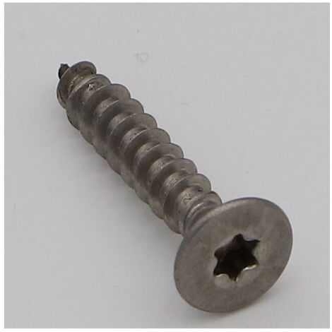VBA Vis bois agglo Tête fraisée TF TORX T40 10X80 Filetage total Inox A2-1 pièce