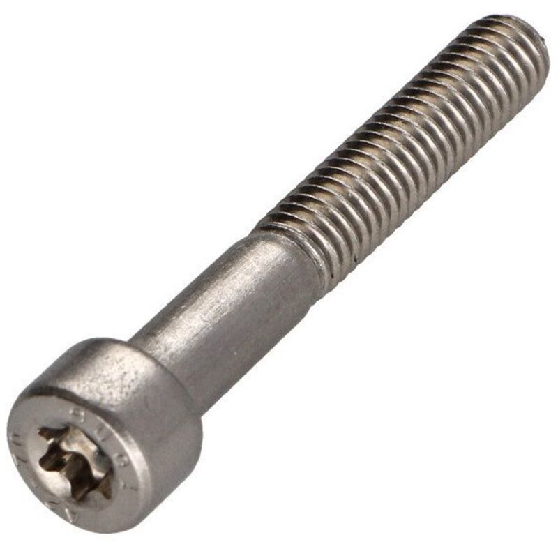 Vis métaux Tête cylindrique tc torx T25 Inox A2 M5X30 Filetée sur 22-200 pièces