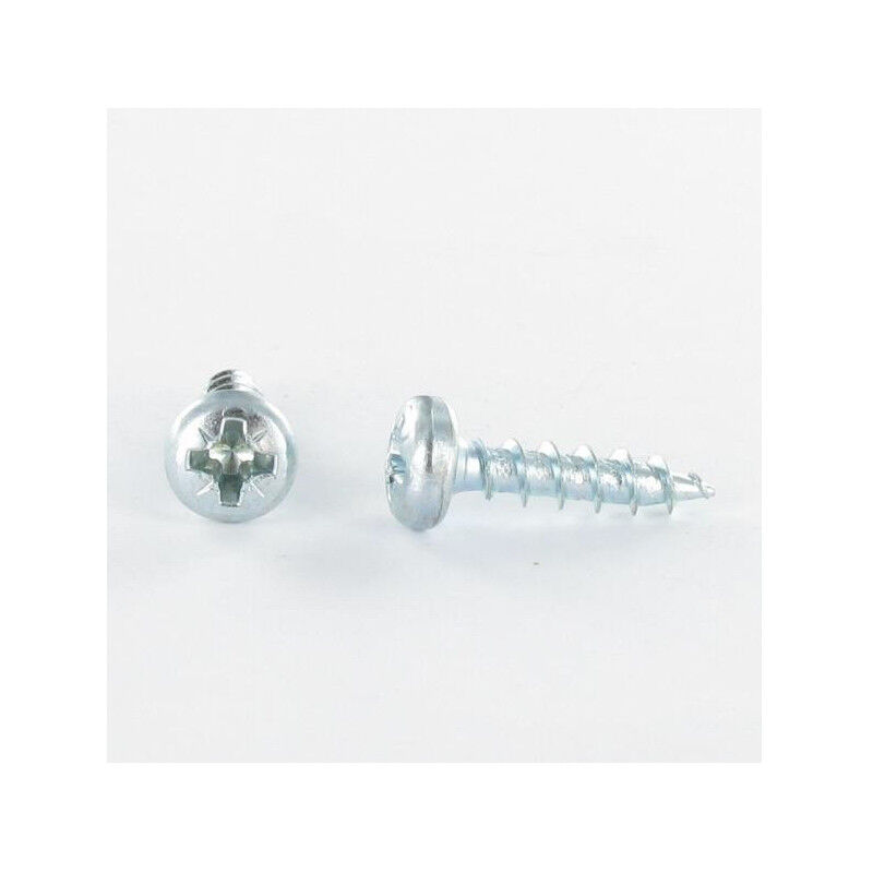 Vba Vis bois agglo Tête ronde tr Pozi N°1 3X10 Acier zingué-4000 pièces