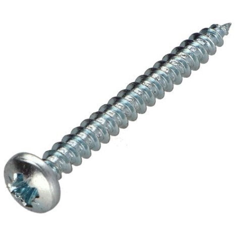 Vba Vis bois agglo Tête ronde tr Pozi N°3 6X30 Acier zingué-500 pièces