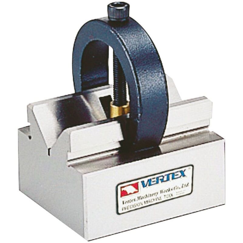Vertex - Paire de blocs en v - étriers de serrage réglables VBC-195