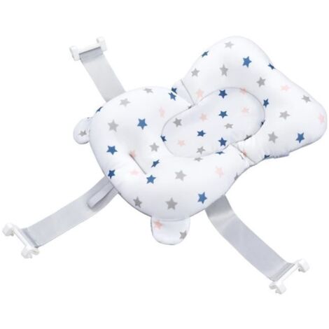 VBESTLIFE Coussin flottant de bain pour bébé Tapis de baignoire pour bébé coussin mignon élégant doux respirant nouveau-né